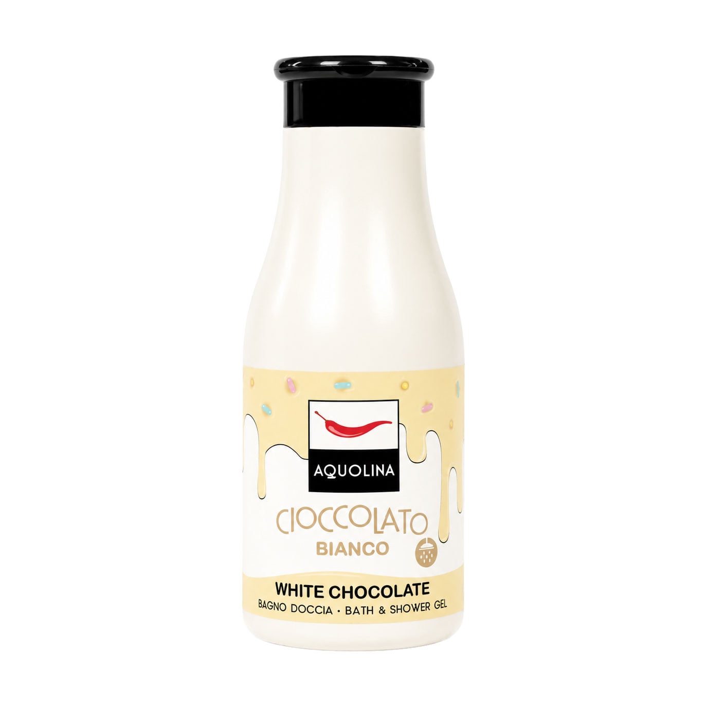 Гель для ванни та душу Aquolina White Chocolate Bath &amp; Shower Gel, 250 мл